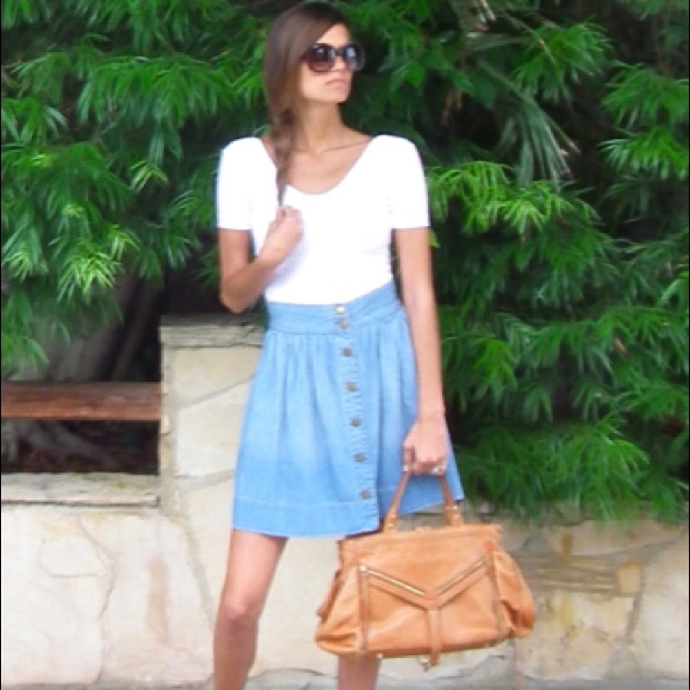 Current Elliot Jean Skirt + Pockets!